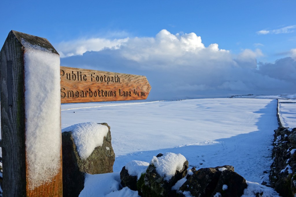 Yorkshire Dales in Snow. Image : Alice Cummings