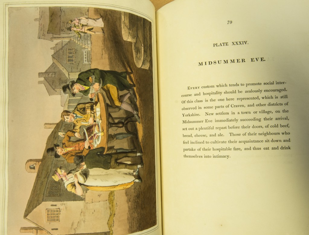 'Costume of Yorkshire' detail