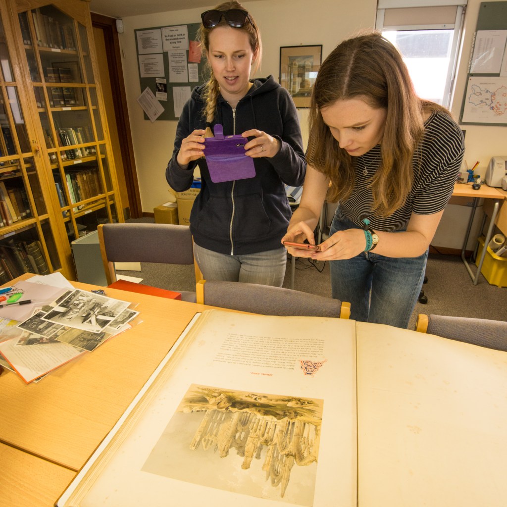 19th Century books in Dales Countryside Museum