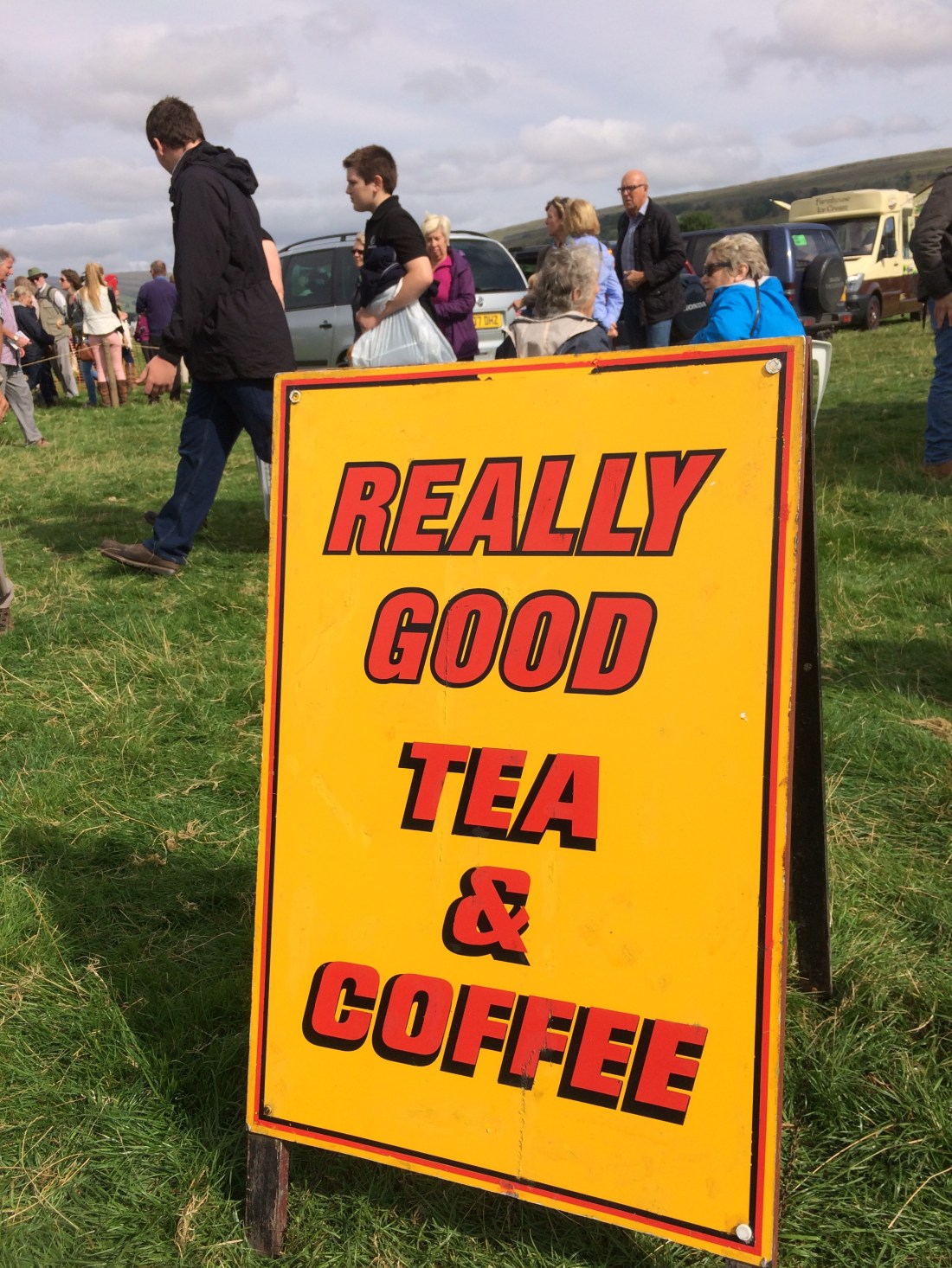 Tea and Coffee stand at Kilnsey Show