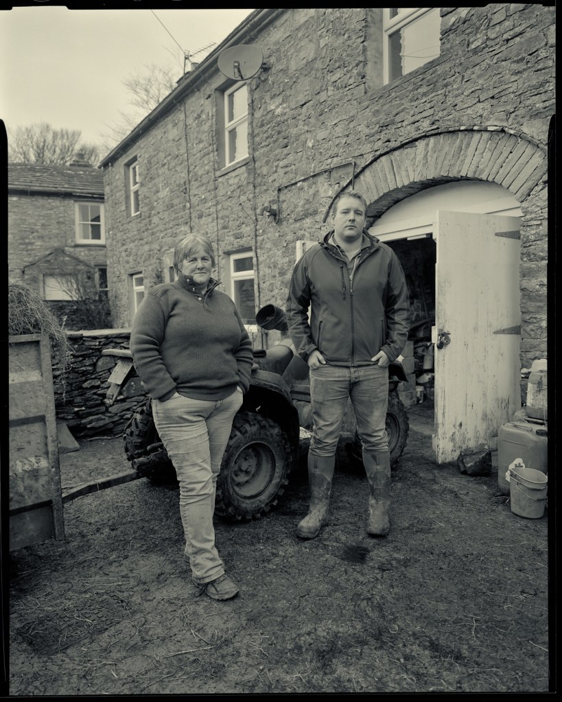 Sheena Pratt and her son James at Dale View, Yorkshire Dales