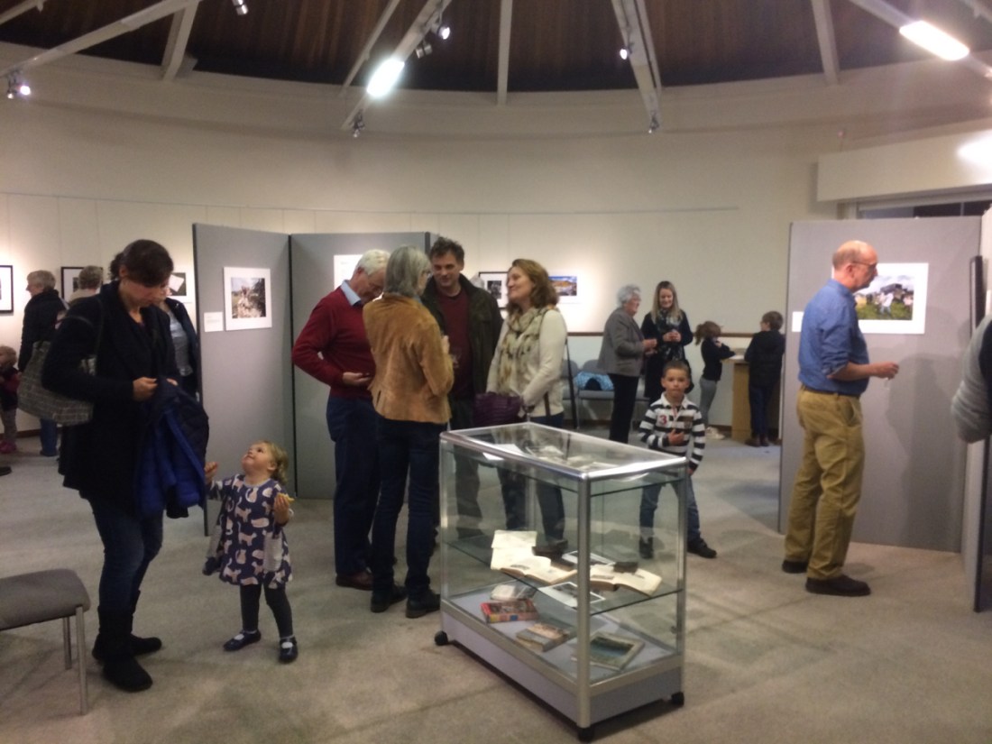 Voices from the Land exhibition opening, Hawes, Yorkshire Dales